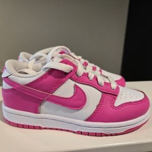 Nike Kids' Pink Athletic Sneakers - Youth Grip Sole Size 11C